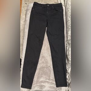 Topshop Jaime Black Jean W28 L32